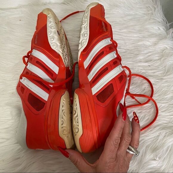 Adidas Roland Garros Paris Red Tennis Shoes 11.5 main image 5